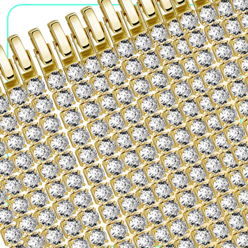 gold bracelet man iced out tennis bracelet chain AAA Cubic Zirconia Silver Womens Bracelets Designer Copper White Diamond Chains B