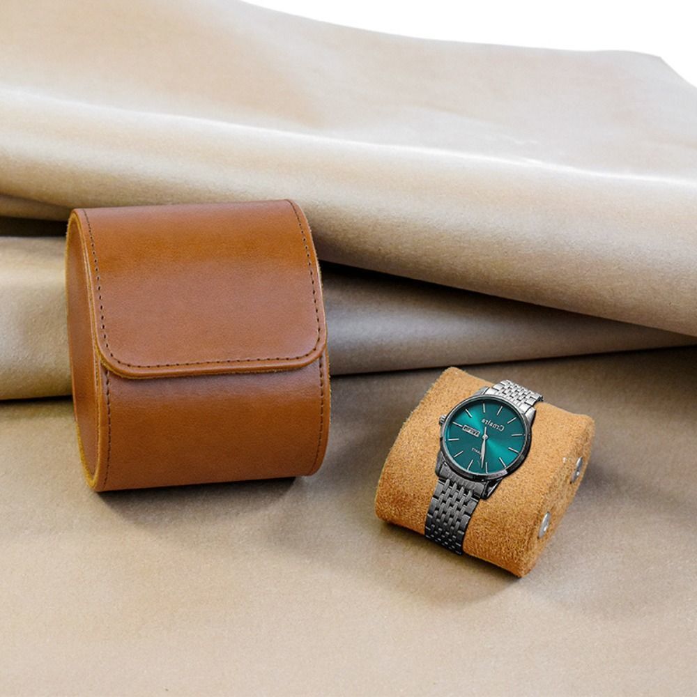 Jewelry Boxes Portable Watch Roll Dustproof PU Wrist Watch Display Bag Durable Watch Organizer Holder Leather Watch Storage Case 230815