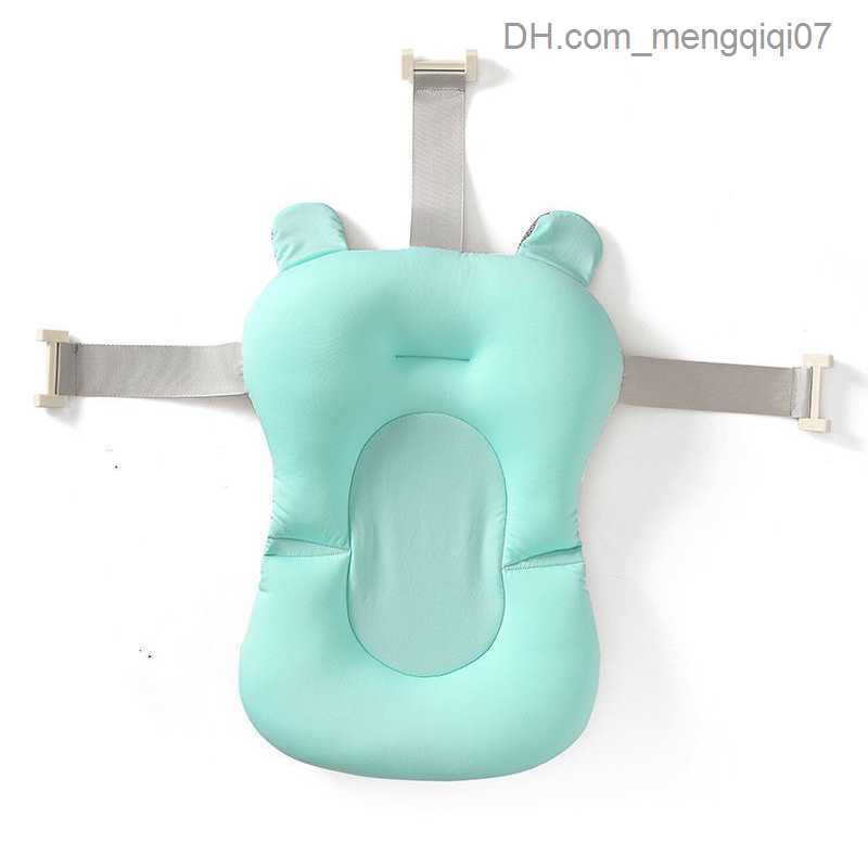 Bathing Tubs Seats Baby shower air cushion bathtub anti-skid bathtub seat cushion newborn safety bathtub cushion foldable soft pillow baby care Z23081