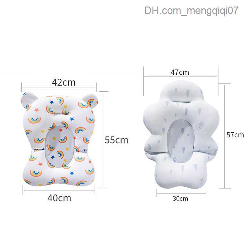 Bathing Tubs Seats Portable baby bathtub pad non slip bathtub shower seat pad foldable bathtub pillow newborn safety bathtub support pad Z230817