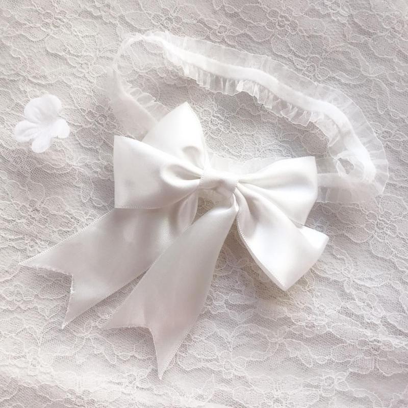 Garters Sexy Lace Bowknot Bridal Garter Bride Wedding Accessories Leg Belt Women White Pink Blue Green