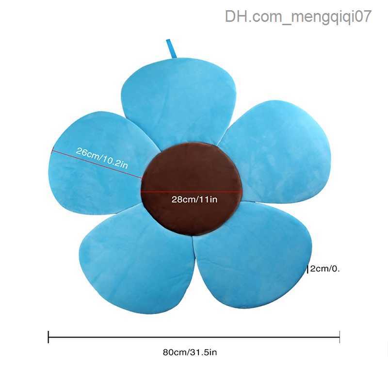 Bathing Tubs Seats Baby shower flowering newborn bathtub foldable lotus pad skin bath pad baby shower pad Z230817