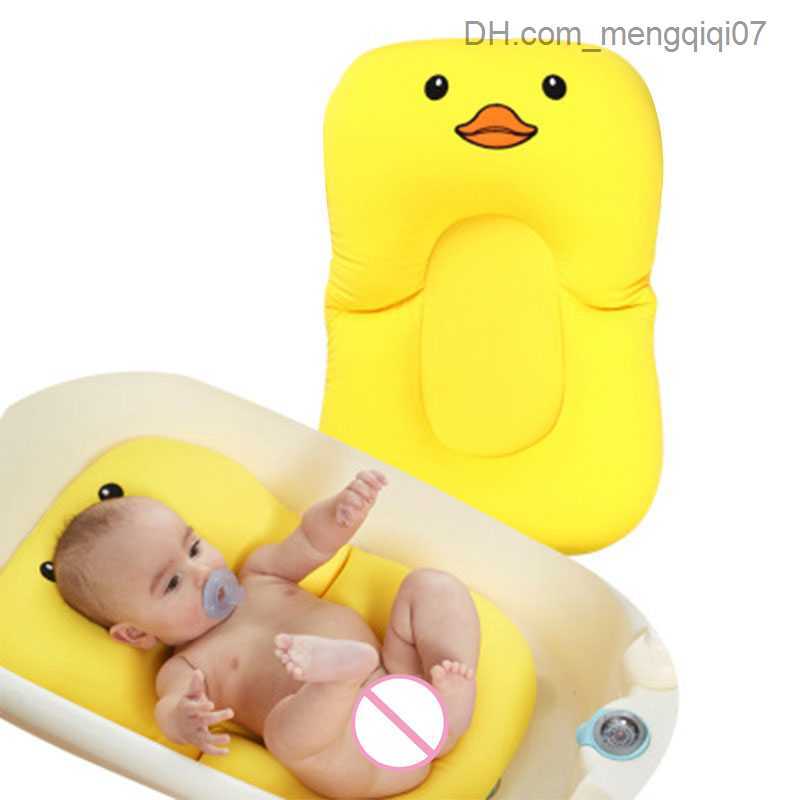 Bathing Tubs Seats Cute Animal Portable Baby Shower Mat Non slip Baby Bathtub Mat Baby Bathtub Mat Z230817