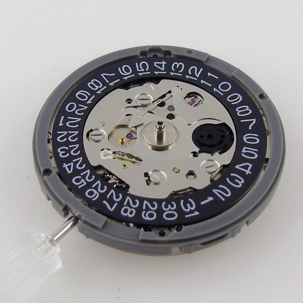 Repair Tools Kits NH35 NH36 Automatic Mechanical Movement Day/Date Display For 3/3.8/4 o'clock Crown Watch Accessories Hacking Second 230817
