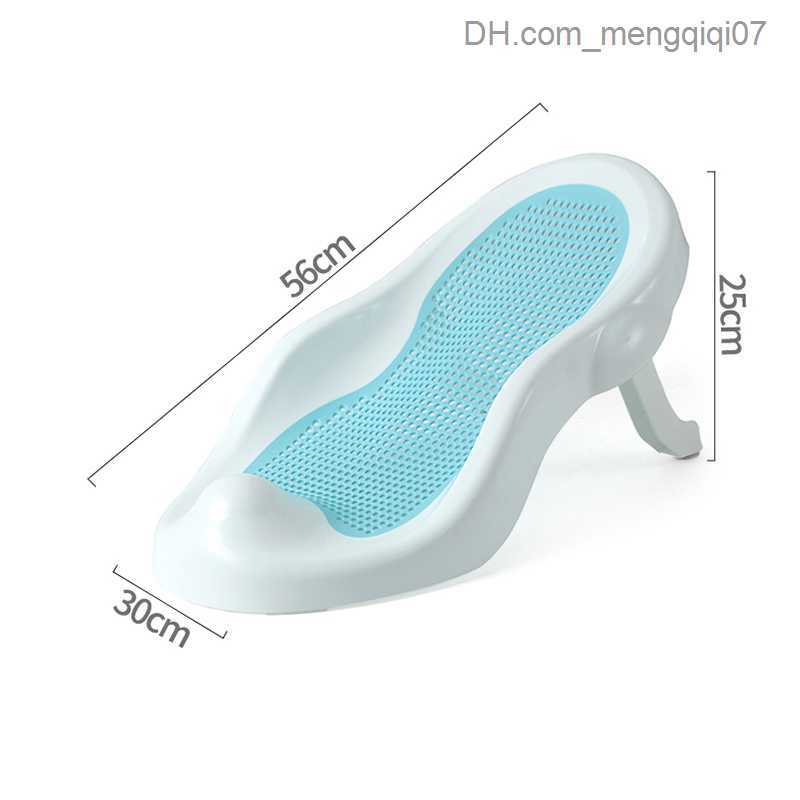 Bathing Tubs Seats Baby shower rack anti slip bathtub seat support pad baby safety bathtub support net foldable bed frame Z230817