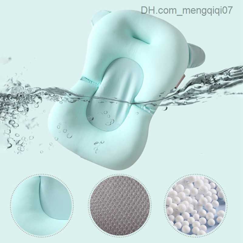 Bathing Tubs Seats Newborn baby bathtub seat baby bathtub safety support baby shower baby bathtub ring net Z230818