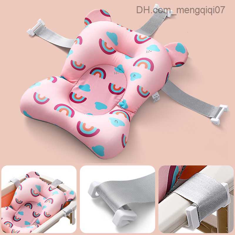 Bathing Tubs Seats Baby Bathtub Cushion Foldable Baby Bathtub Seat Support Cushion Newborn Bathtub Chair Baby Non slip Soft Comfortable Body Cushion P