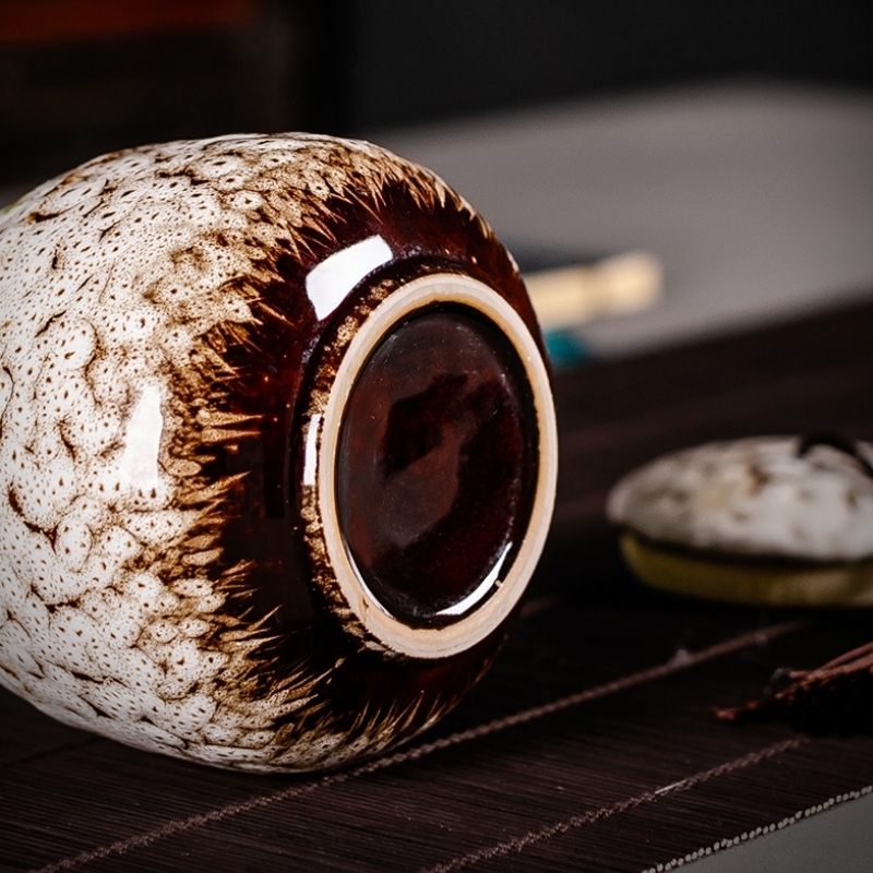 Other Cat Supplies Color Ceramic Canister Memorial Pet Urn Seal Pot Big Keepsake Casket Porcelain Jar Human Ashes Storage Memento Burial Holder 230816