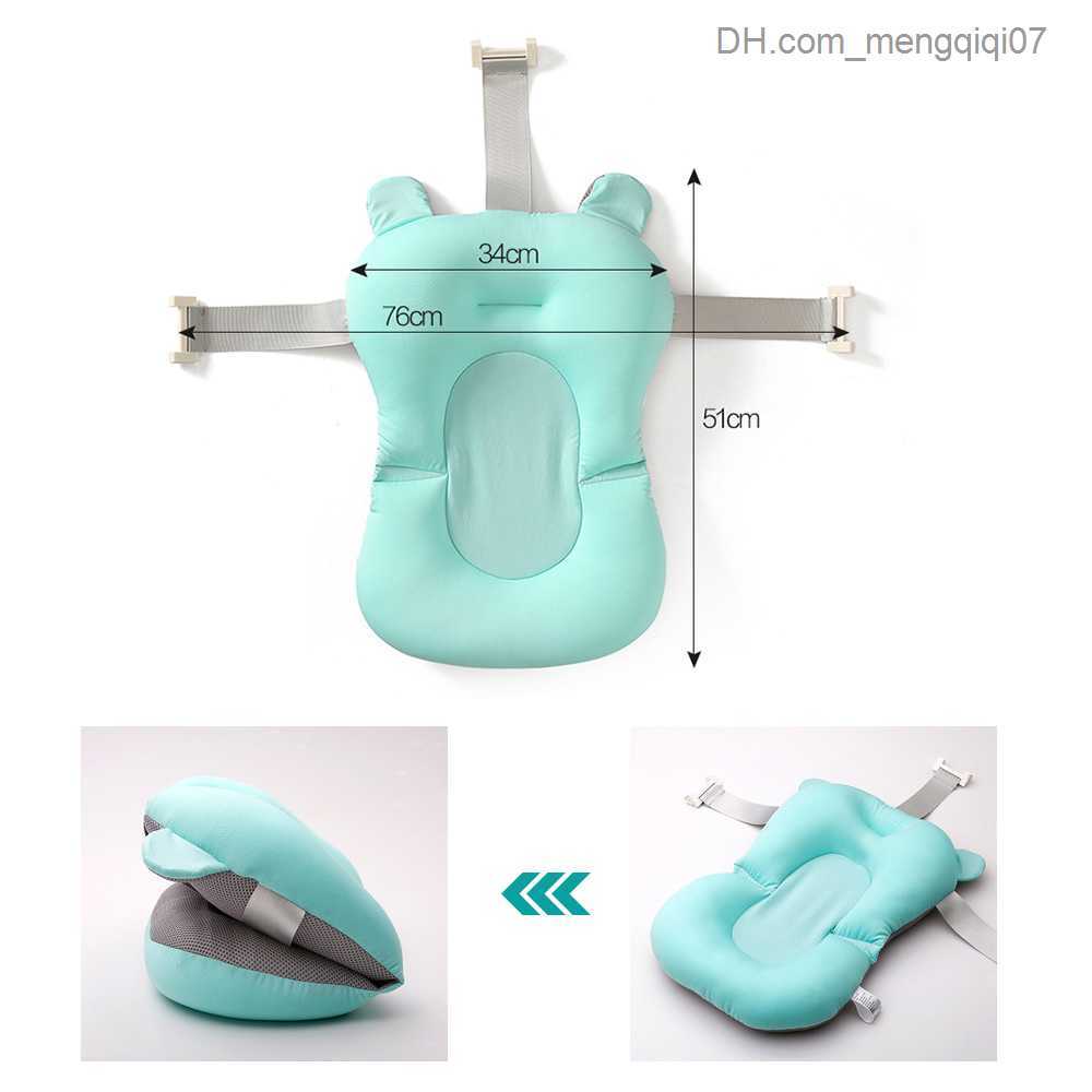 Bathing Tubs Seats Baby Bathtub Cushion Children's Folding Bathtub Pillow Non slip Bathtub Cushion Baby Seat Cushion Children's Portable Sho