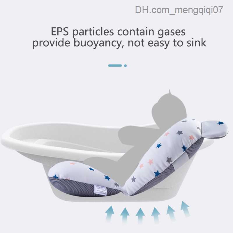 Bathing Tubs Seats Portable baby bathtub mat adjustable bathtub shower mat newborn support seat mat foldable baby bathtub seat floating water mat Z230