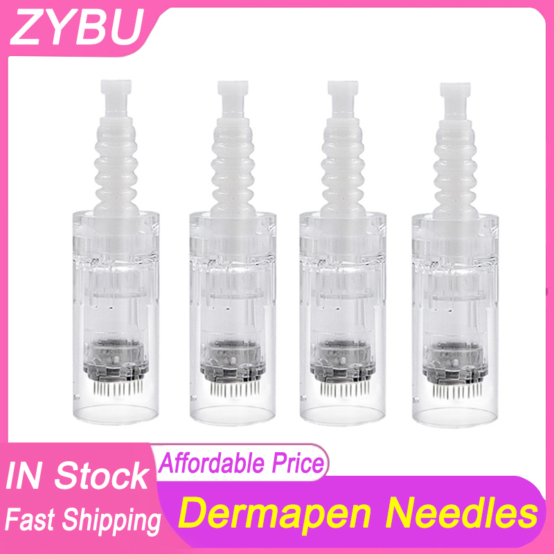 50 PCS Derma Tool Bayonet Needles 12 Pins Cartridge For Dr pen N2/M5/M7 E30 Dermapen F7 3D 5D Nano 9 pin 36 pin Micro Needle Replacement Head