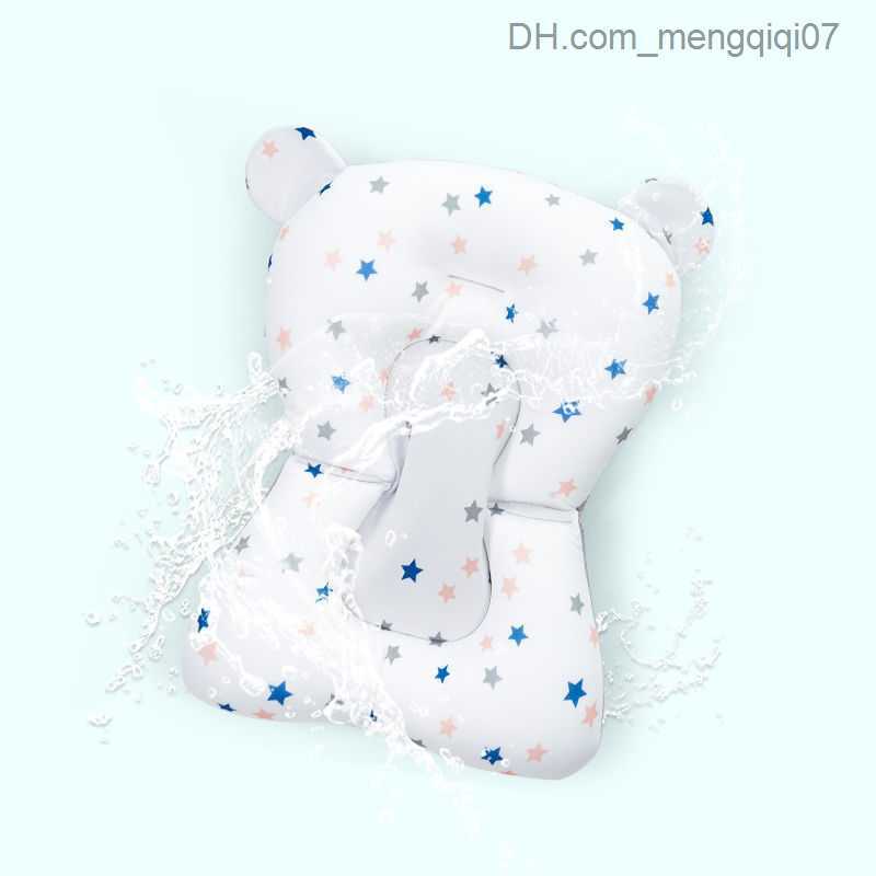Bathing Tubs Seats 2022 New Baby Shower Bath Cushion Non slip Bath Seat Support Cushion Newborn Safety Bath Support Cushion Z230817