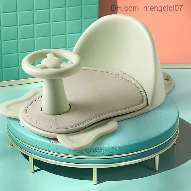 Bathing Tubs Seats Baby bathtub ring seat baby toddler child anti-skid safety chair baby bathtub cushion baby bathtub bracket Z230817