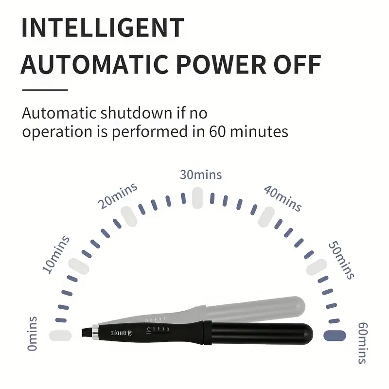 Professional 32mm Hair Curling Iron with Gloves and Clips - Multifunctional Hair Styling Tool for Curly Hair - Perfect for Salon-Quality Results at Ho