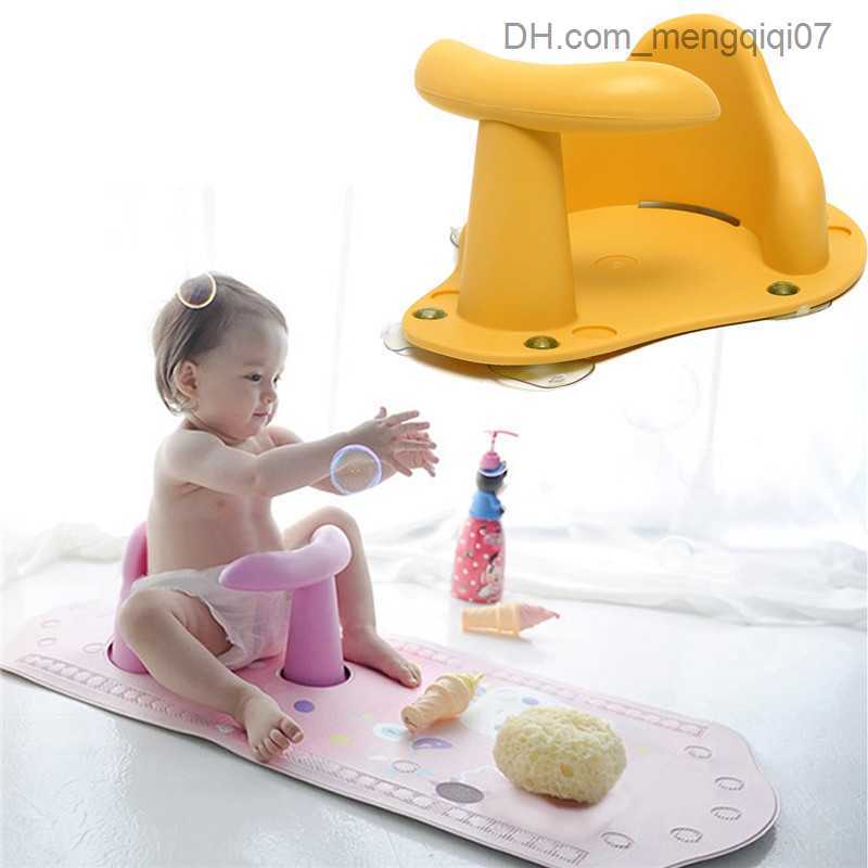 Bathing Tubs Seats Multifunctional bathtub seat baby bathtub cushion chair safety anti slip baby care baby bathtub seat cleaning toy dining chair Z230