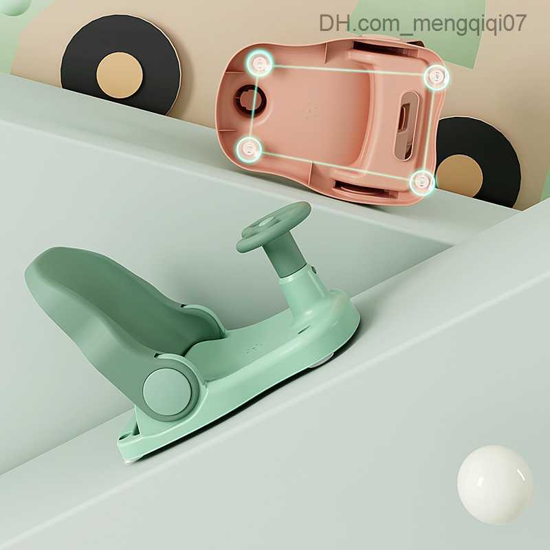 Bathing Tubs Seats New car shaped baby shower chair with toy plastic children's shower chair Z230817