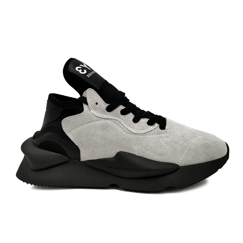 Dress Shoes Unisex Black Warrior Y3 Platform Men Shoes Running Sneakers Leather Women Shoes Casual Couple Tennis Shoes 230816