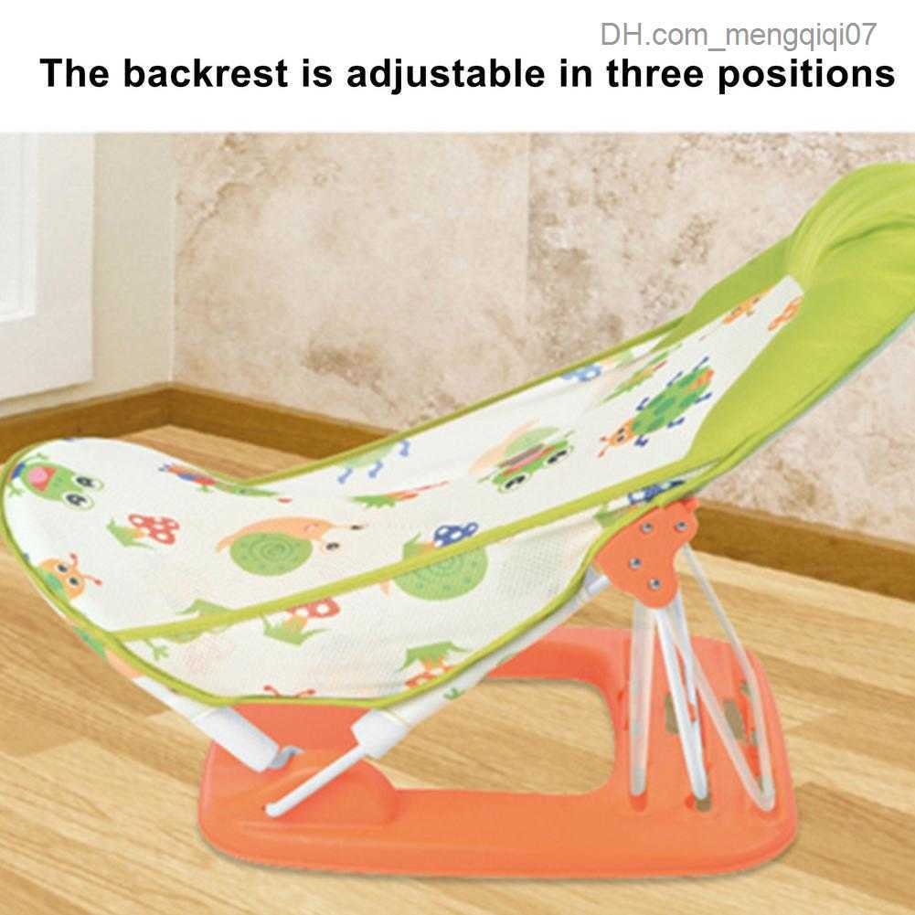 Bathing Tubs Seats Non slip folding baby bathtub seat support pad newborn shower bathtub pad soft baby bathtub chair Z230817