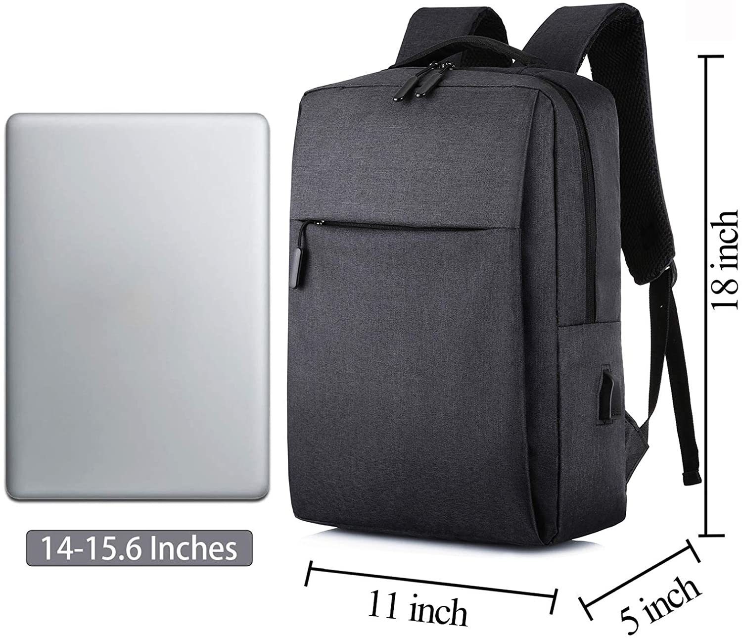 School Bags Ceavni Laptop Usb Backpack Men Bag Rucksack Anti Theft Waterproof Backbag Travel Daypack Male Mochila Women Gril 230817