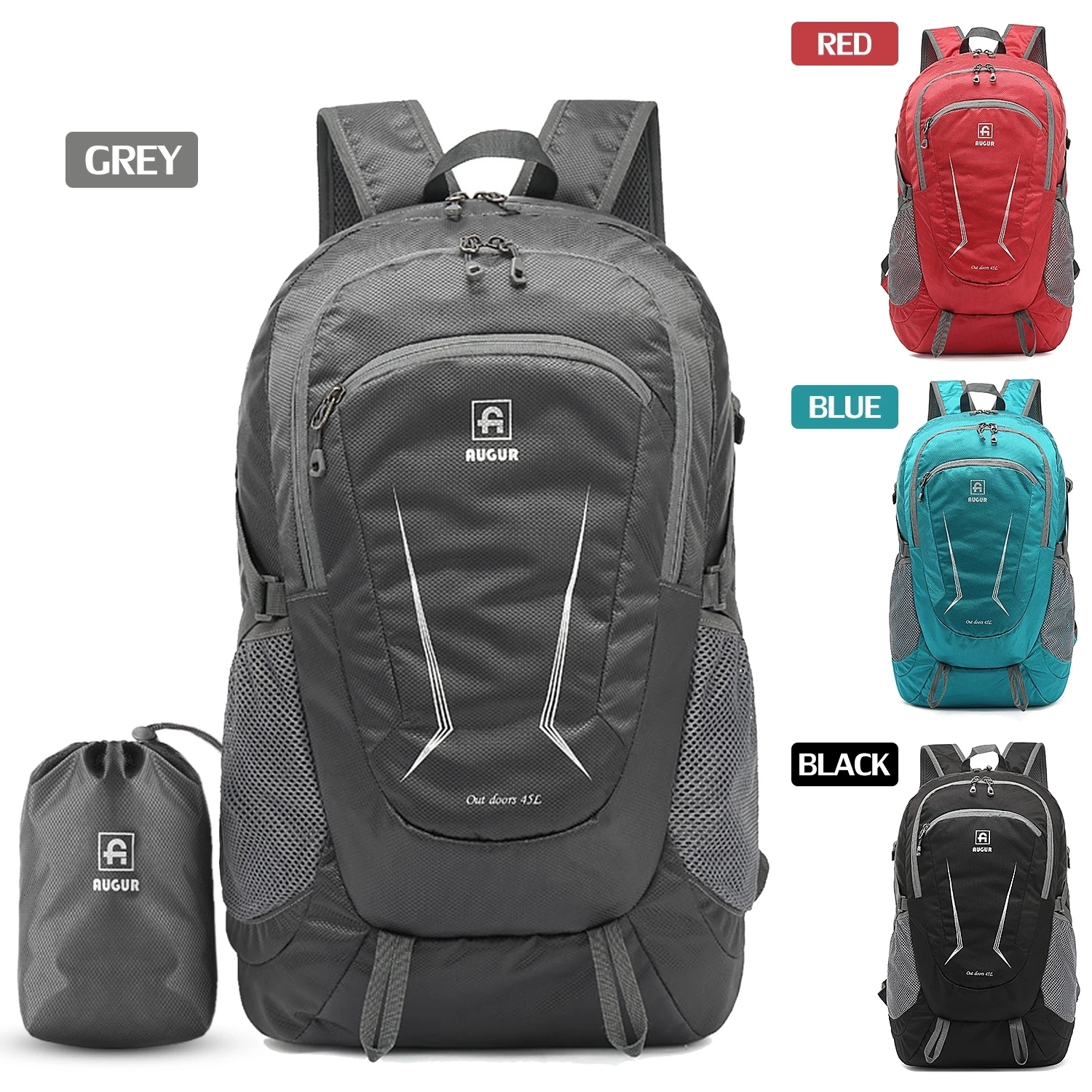 School Bags MARKROYAL Waterproof Outdoor Climbing Backpack Unsex Foldable 45L Shopping Cycling Rucksack Travel Drop 230817