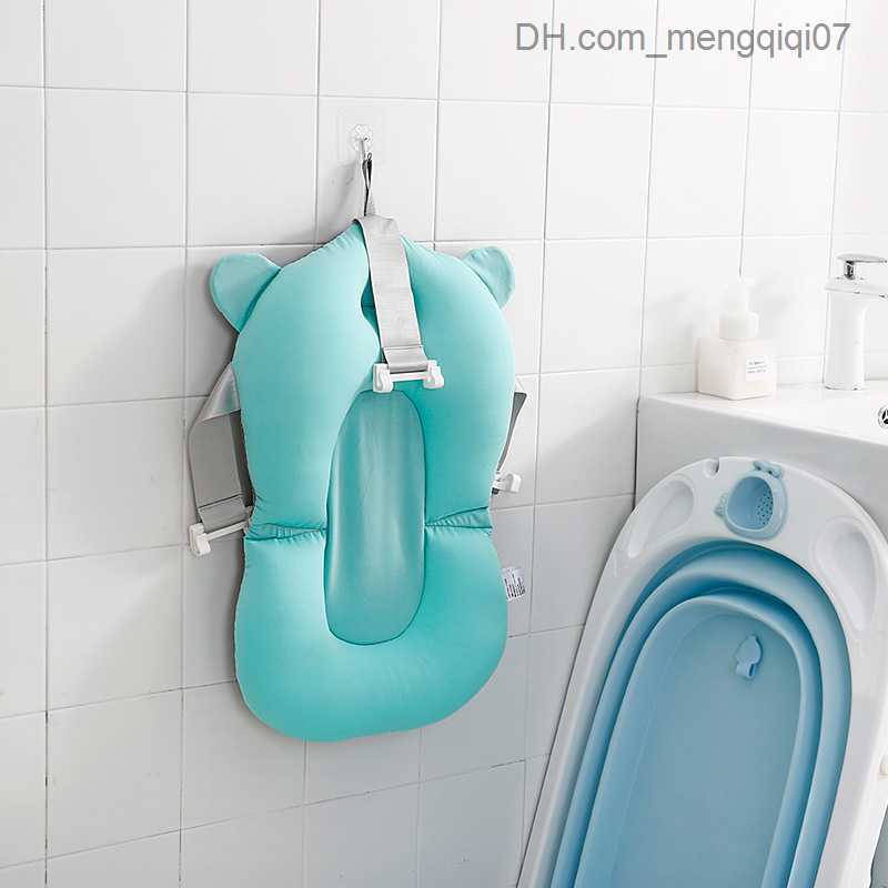Bathing Tubs Seats Baby shower portable air cushion crib baby shower pad anti slip bathtub pad newborn safety bathtub pad Z230818