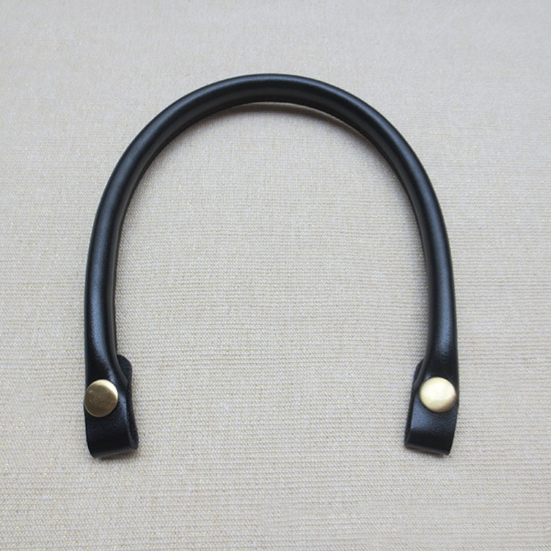 Bag Parts Accessories 1PCS Handles Replacement for Handbags Women Shoulder Strap PU Leather Bags Belt Solid Color Clasp Handle 230817
