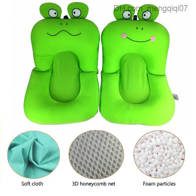 Bathing Tubs Seats Cute Animal Portable Baby Shower Mat Non slip Baby Bathtub Mat Baby Bathtub Mat Z230817