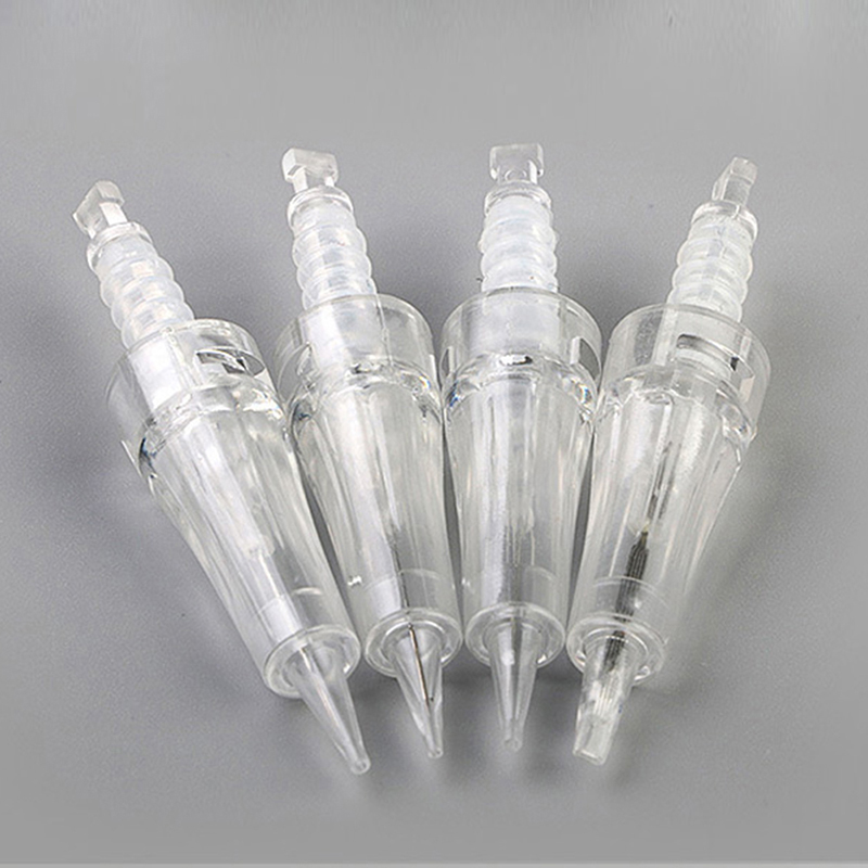 50Pcs Needles Cartridge Dr.Pen N2 M5 M7 E30 Derma 1/3/F5/7/9/12/24/36/42 Pin Nano Tip 3D 5D Silicone Microneedle Replacement Head Dermapen Use