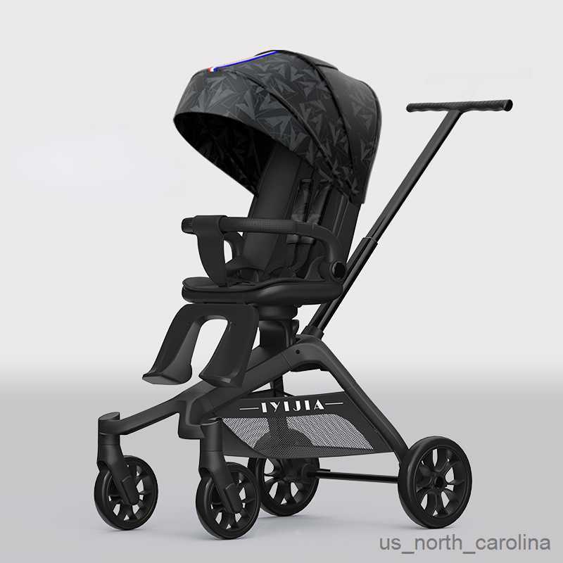 Strollers# Baby Stroller Foldable Travel Carriage Cart Lightweight Stroller Children Four-Wheel Cart Portable carriers and strollers R230817