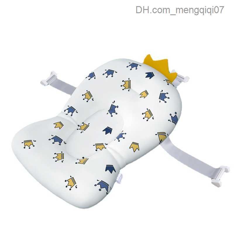 Bathing Tubs Seats Baby shower pad newborn shower portable air pad crib baby anti-skid bathtub pad safety bathtub seat direct transportation Z230817