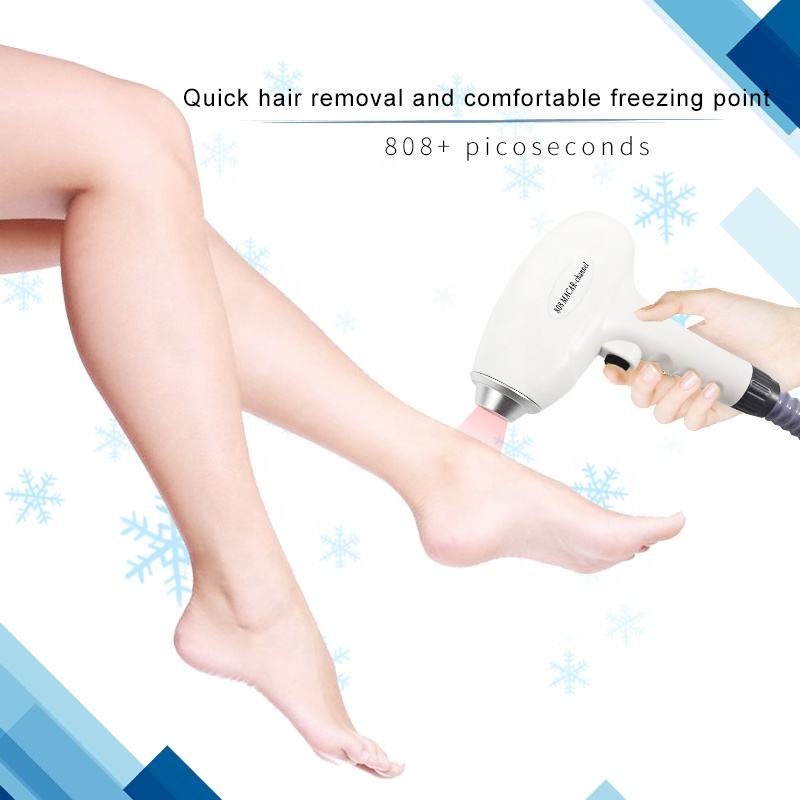Laser New Design Ideas 2 In 1 808Nm Painless Diode Laser Hair Removal Machine Picossecond Tattoo Removal Device Skin Lifting