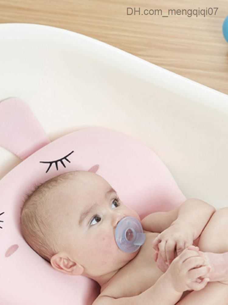 Bathing Tubs Seats Portable baby shower air cushion baby bathtub cushion non slip baby bathtub cushion baby safety bathtub seat Z230817