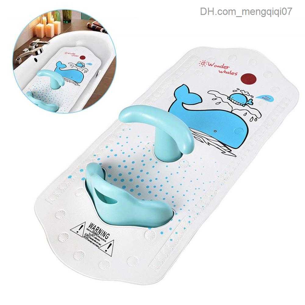 Bathing Tubs Seats Baby shower mat with baby shower seat bathtub mat back support anti slip safe and comfortable baby shower chair Z230817