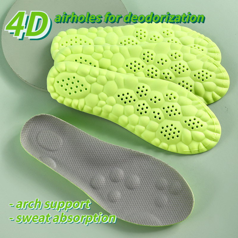 Shoe Parts Accessories High Elastic Kids Insoles Breathable for Sports Super Soft Soles Shock Absorption Antiodor Children Cushion 2PCS 230817