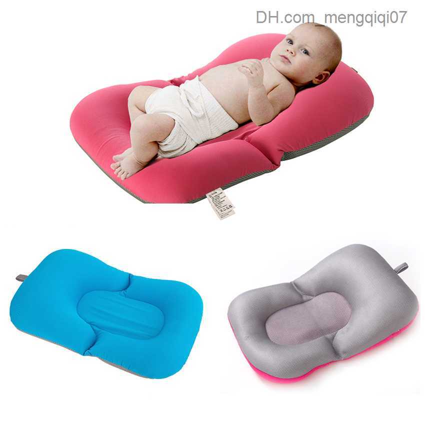 Bathing Tubs Seats Newborn safety bathtub seat support baby bathtub mat anti-skid bathtub mat baby shower mat portable air mat baby bed Z230817