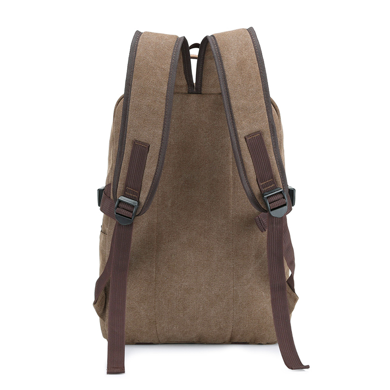 School Bags Canvas Backpack For Man Casual Business Laptop Bag Trend Simple Male Travel Back Pack Durable Sport Teen 230817