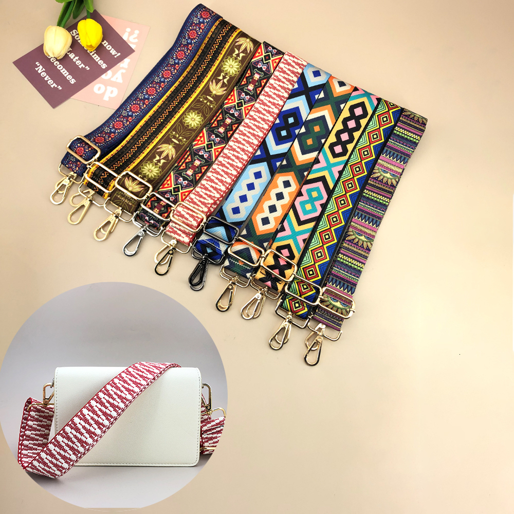 Bag Parts Accessories Strap Bags Fabric Chain Wide Backpack Black Handle Crossbody Canvas Replacement Shoulder 230817