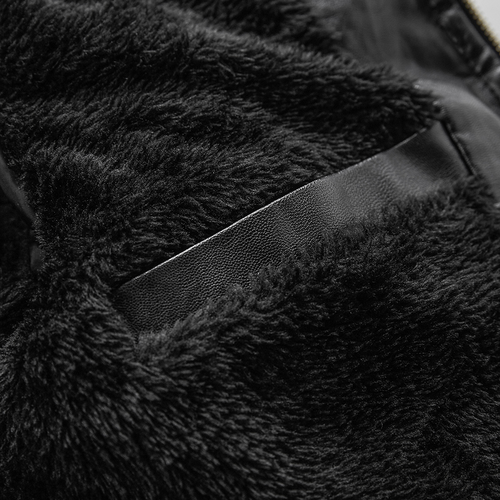 Men's Jackets Autumn Winter Leather Jacket Men Casual PU Leather Jacket Warm Overcoat Patchwork Zipper Coat Windbreaker Motorcycle Outwear 217 23