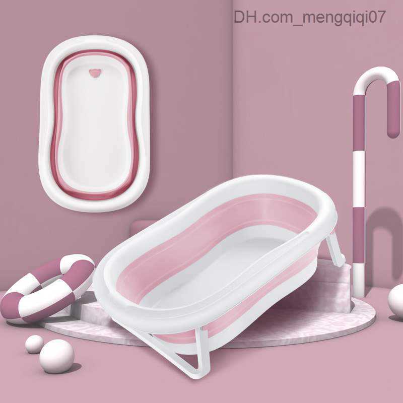 Bathing Tubs Seats Portable storage 0-12 year old baby care adjustable baby shower foldable bathtub safety seat support bathtub Z230817
