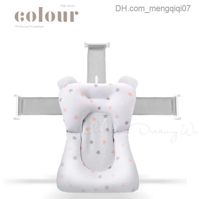 Bathing Tubs Seats Baby Bathtub Cushion Foldable Baby Bathtub Seat Support Cushion Newborn Bathtub Chair Baby Non slip Soft Comfort Body Cushion Z2308
