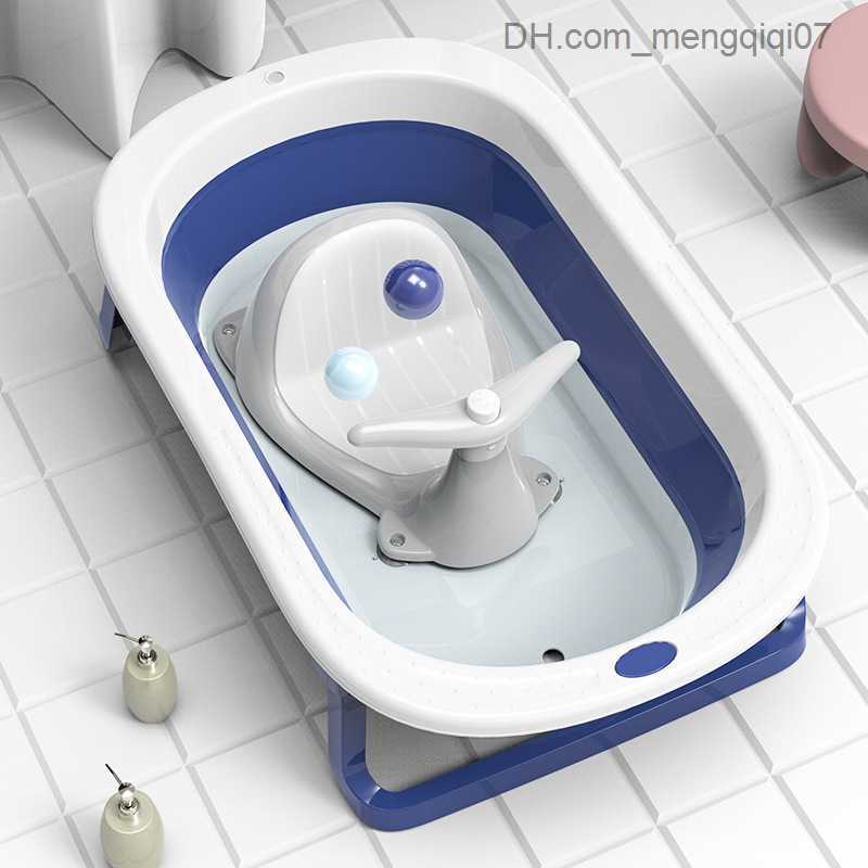 Bathing Tubs Seats Baby bathtub safety seat spray water children PP bathtub art shower products whale nozzle seat baby care bathtub accessories Z23081