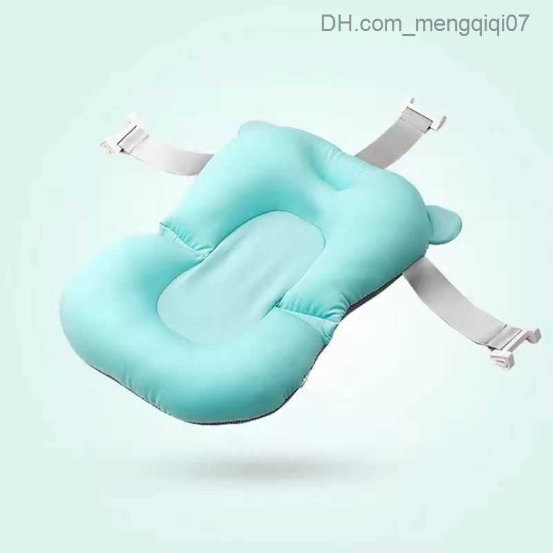 Bathing Tubs Seats 2022 New Baby Shower Bath Cushion Non slip Bath Seat Support Cushion Newborn Safety Bath Support Cushion Z230817