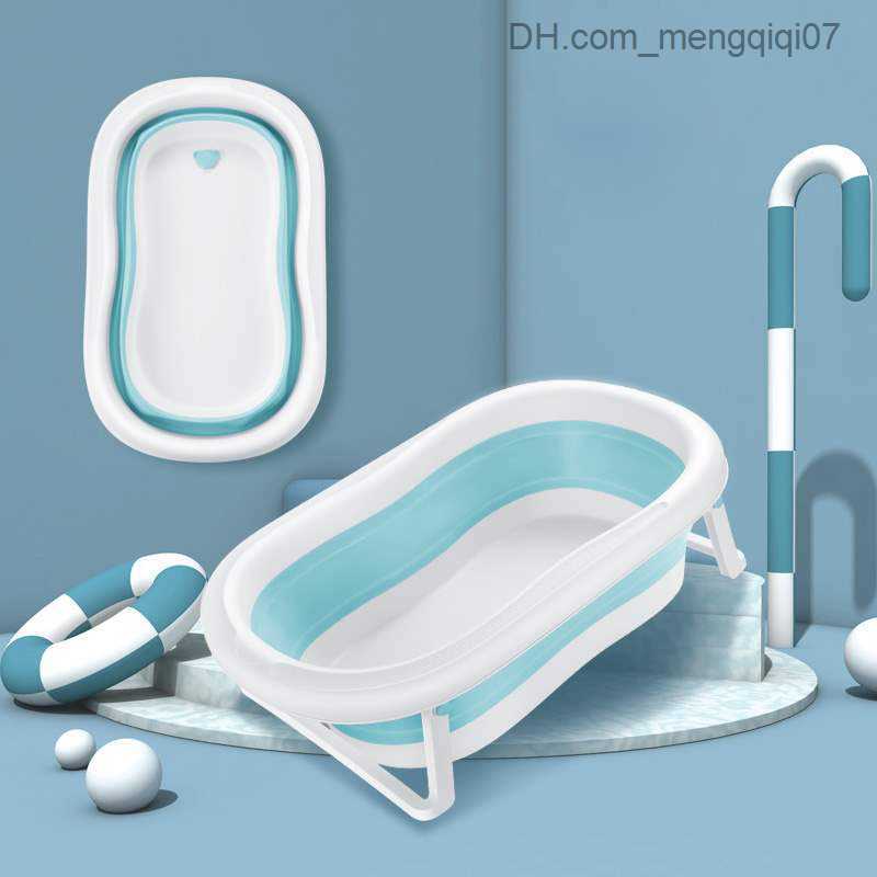 Bathing Tubs Seats Portable storage 0-12 year old baby care adjustable baby shower foldable bathtub safety seat support bathtub Z230817