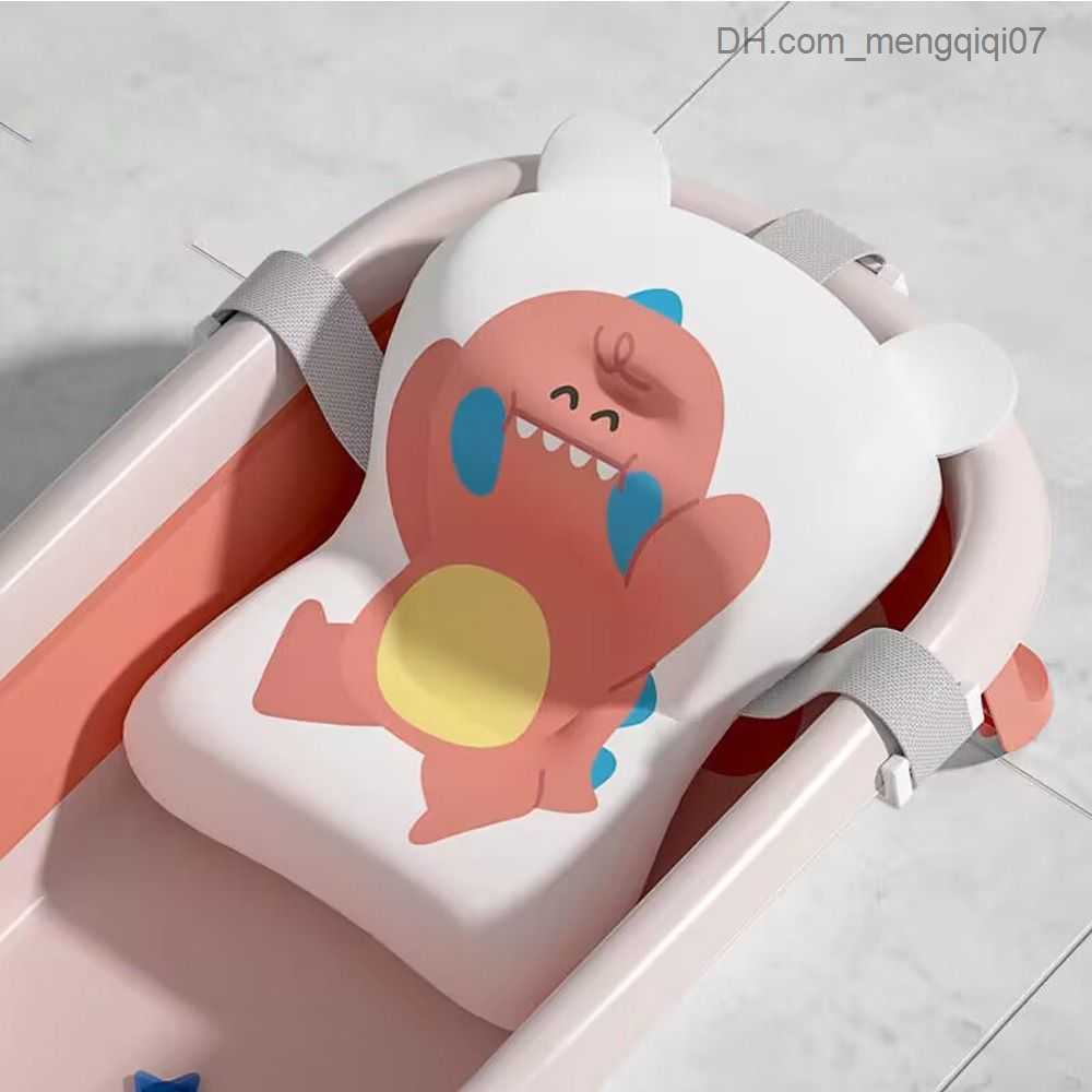 Bathing Tubs Seats Non slip baby shower mat Baby care products Plastic shower support mat Dinosaur newborn shower chair Baby shower products Z230817