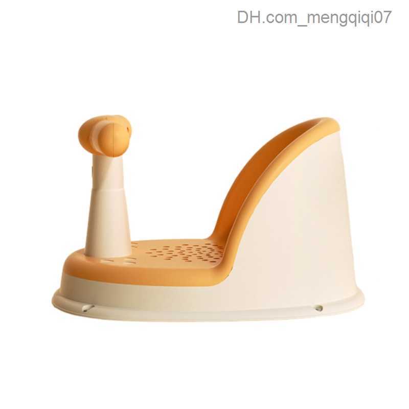 Bathing Tubs Seats Baby bathtub seat anti slip baby bathtub bracket detachable handle design bathtub chair suitable for boys and girls aged 6-18 month