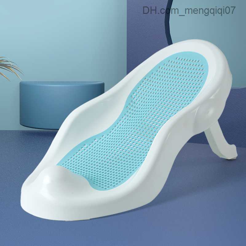 Bathing Tubs Seats Baby shower rack anti slip bathtub seat support pad baby safety bathtub support net foldable bed frame Z230817