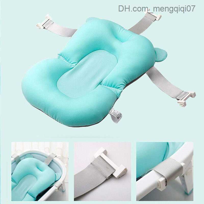 Bathing Tubs Seats Baby shower net baby shower bathtub bathtub seat anti slip baby safety support baby safety shower pad Z230817