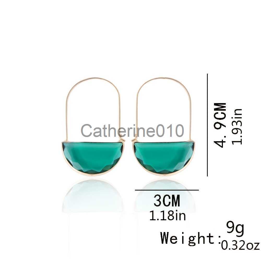 Charm Half Round Bag Earrings Party Banquet Ornaments For Women Girls J230817