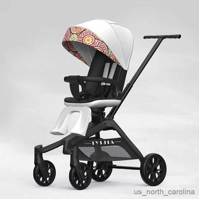 Strollers# Baby Stroller Foldable Travel Carriage Cart Lightweight Stroller Children Four-Wheel Cart Portable carriers and strollers R230817