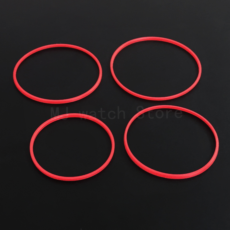 Repair Tools Kits Total 49pcs Red Gasket For Watch Case Back O-Ring 0.85*0.5 0.9*0.6 Parts For TS T41 T063 OMG CK Substitute Accessories 230817